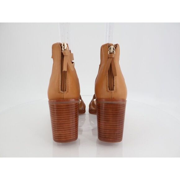 Sofft Stratford Sandals Brown Leather Block Heel Gladiator Strappy Size 9.5 M - Picture 6 of 13